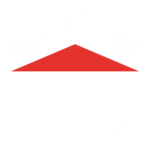 Logo mit den Buchstaben BM unter einem roten Dach, Schriftzug „Baumeister“.