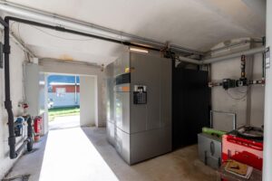Technikraum Heizwerk Röthelstein – neue Kesseltechnik